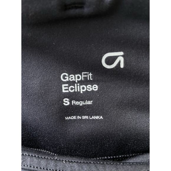 Gap Fit GapFit Black Eclipse Activewear Athleisure Workout Pants Womens Small - Picture 7 of 8